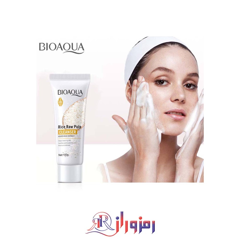 فوم شستشوی برنج بیواکوا bioaqua حجم 100 میل